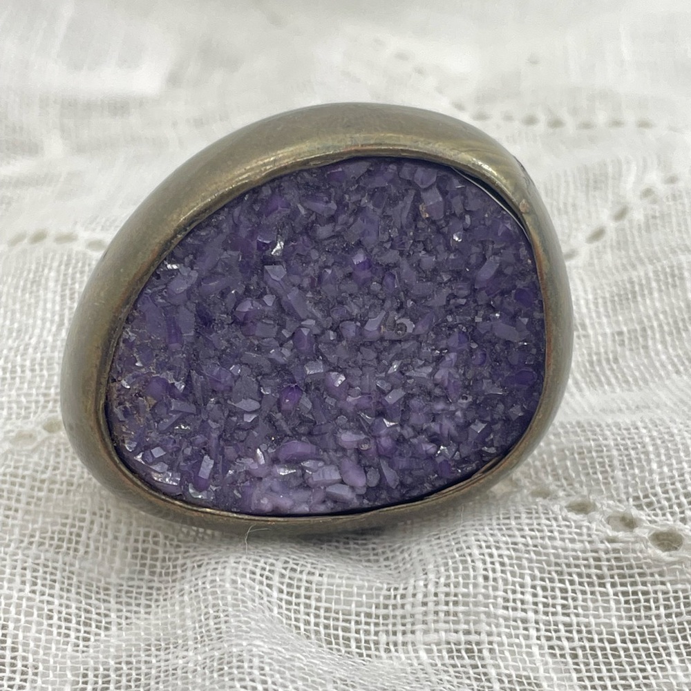 Purple Stone Costume Jewelry - Picture 2 of 10